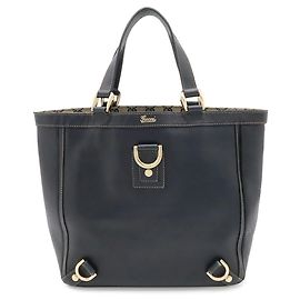 Gucci GG Canvas Abbey Line Tote Bag
