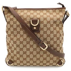 Borsa a Spalla Gucci Abbey GG Canvas