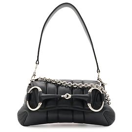 Borsa a tracolla piccola GUCCI Horsebit con catena