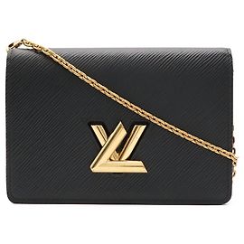 Louis Vuitton Epi Portefeuille Twist Wallet Chain Shoulder Bag