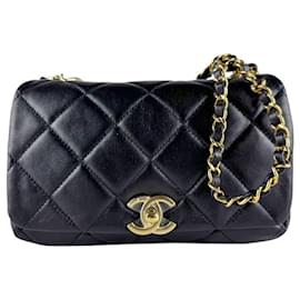 Borsa a tracolla Chanel in agnello