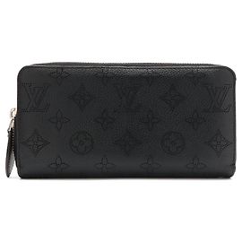 Louis Vuitton Monogram Mahina Zippy Long Wallet