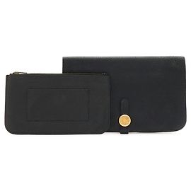 Hermès Cartera larga plegable HERMES Dogon Duo GM