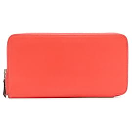 Hermes Azap Long Wallet in Rose Jaipur - Hermès