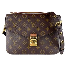 Sac à bandoulière Louis Vuitton Monogram Pochette Metis