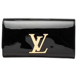 Clutch Louise East West en Vernis negro Louis Vuitton
