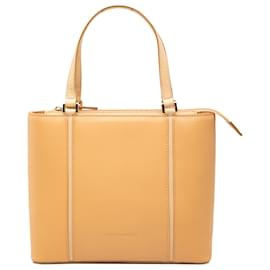 Burberry Tote aus braunem Leder