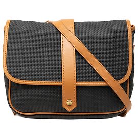 Saint Laurent Black PVC Crossbody
