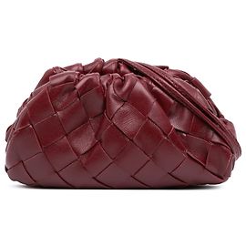 Bolso bandolera The Extra Mini en nappa rojo Intrecciato Bottega Veneta