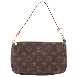 Louis Vuitton Pochette Accessoires Monogramm Braun