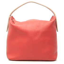 Borsa a mano in pelle arancione LOEWE