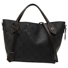 Louis Vuitton Black Monogram Mahina Hina PM