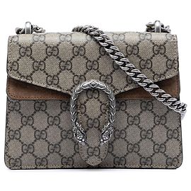 Gucci Beige Small GG Supreme Dionysus Crossbody
