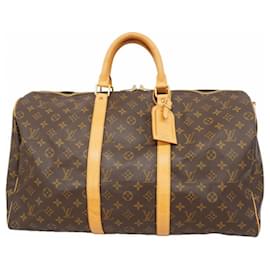 Louis Vuitton Boston Monogram Keepall Bandoulière 50