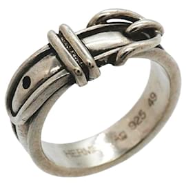 Bague Ceinture Hermes en Argent Sterling 925 - Hermès