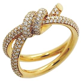 Tiffany & Co. Knot Ring mit zwei Reihen