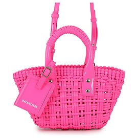 Borsa Balenciaga Bistro XXS in pelle verniciata