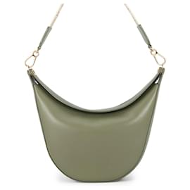 Borsa a tracolla in pelle kaki Loewe