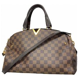 Bolso Bowling Louis Vuitton Damier Kensington