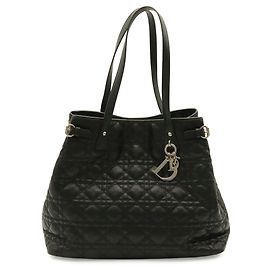Christian Dior Cannage Pana Tote Bag