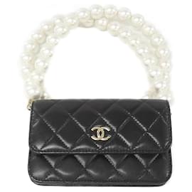Portafoglio con Catena Chanel AP1898