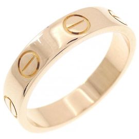 Anillo Mini Love de Cartier en oro rosa de 18K