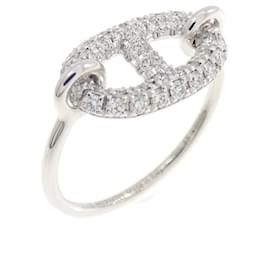 Bague Ronde Hermès en or blanc