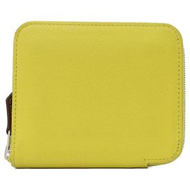 Hermès Hermes EN LIBERTE Cartera compacta de seda