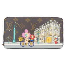 Louis Vuitton Monogram (Vivienne Holiday) Zippy Wallet