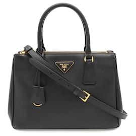 Borsa Galleria Medium con Triangolo Prada