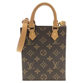 Borsa Louis Vuitton Monogram Petite Sac Plat