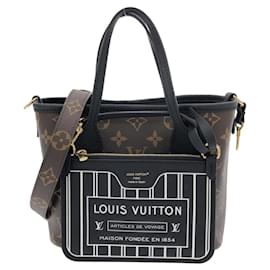Borsa Louis Vuitton Monogram Neverfull Inside Out BB
