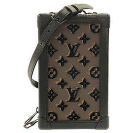 Sac à bandoulière Louis Vuitton Monogram Tuftage Vertical Soft Trunk