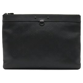 Pochette Louis Vuitton Monogram Shadow Pochette Discovery Clutch Bag