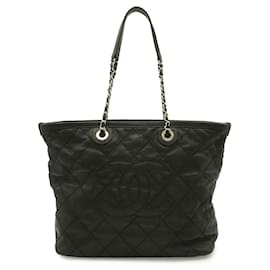 Chanel Matelassé Coco Mark Chain Tote Bag