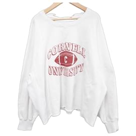 Autre Marque College Print Baumwoll-Sweatshirt GOOD ROCK SPEED