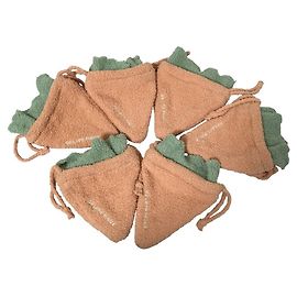 Autre Marque gelato pique Carrot Pouch Set