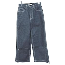 ETRE TOKYO Side Slit Denim Wide Denim Pants - Autre Marque