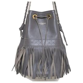Autre Marque Borsa a tracolla bucket con frange Carnival J&M Davidson
