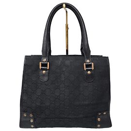 Tote Gucci GG Canvas Nailhead Black