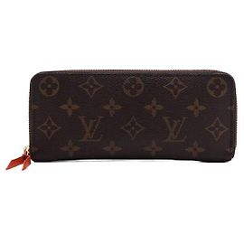 Louis Vuitton Clemence Monogram Canvas Wallet