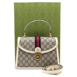 Gucci Borsa Ophidia GG Supreme Small Top Handle Bag Tote e borsa a tracolla