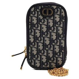 Dior Bolso Tote Montaigne Callin con soporte para móvil y bandolera TU