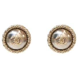 Orecchini Round CC Gold - Chanel