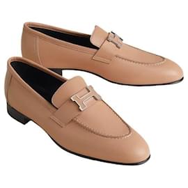Mocassini da donna Beige Pellino - Hermès