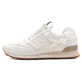 Miu Miu Zapatillas New Balance Denim White