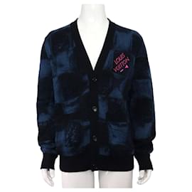 Damier Salt Jacquard Cardigan - Louis Vuitton