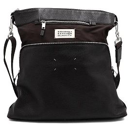 Maison Martin Margiela Borsa a tracolla e borsa crossbody in pelle marrone