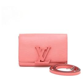 Louis Vuitton Clutch e borsa a tracolla in pelle Epi rosa