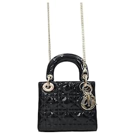 Dior Mini Bag Schwarz Lack